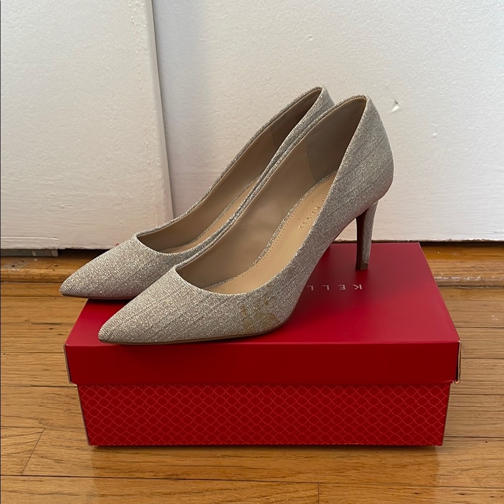 Kelly & Katie Silver Stiletto Heels